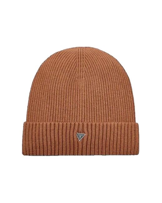 Bonnet triangle Mito Guess pour homme en coloris Brown