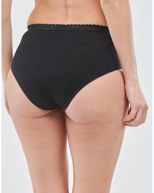 Sloggi Slips Chic Midi Pack X4 in het Black