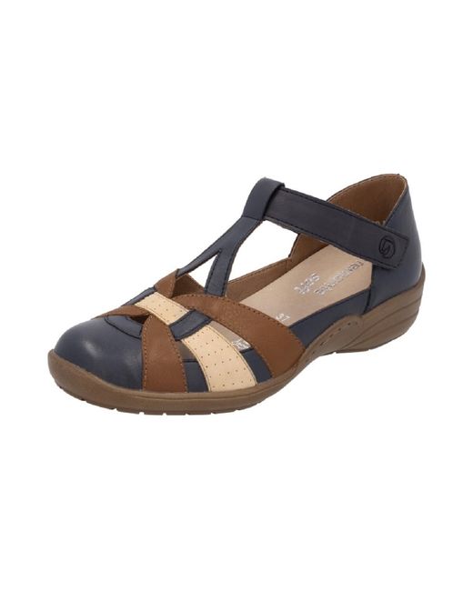 Ballerines R7601 Remonte en coloris Blue