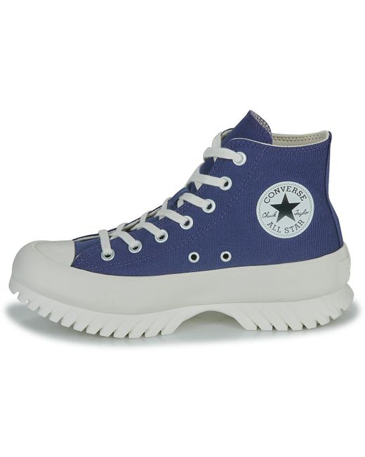 Baskets montantes CHUCK TAYLOR ALL STAR LUGGED 2.0 PLATFORM SEASONAL COLOR Converse en coloris Blue