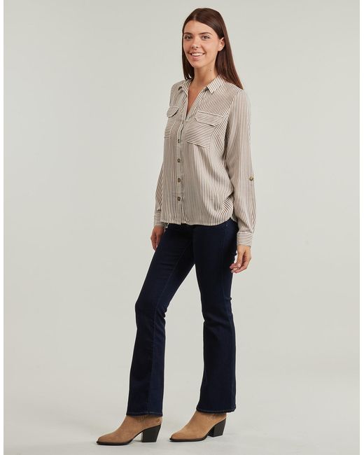 Vero Moda Blouse Vmbumpy in het Gray