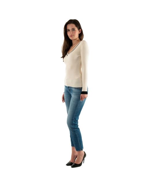 Pull 232-mgala Morgan en coloris Natural
