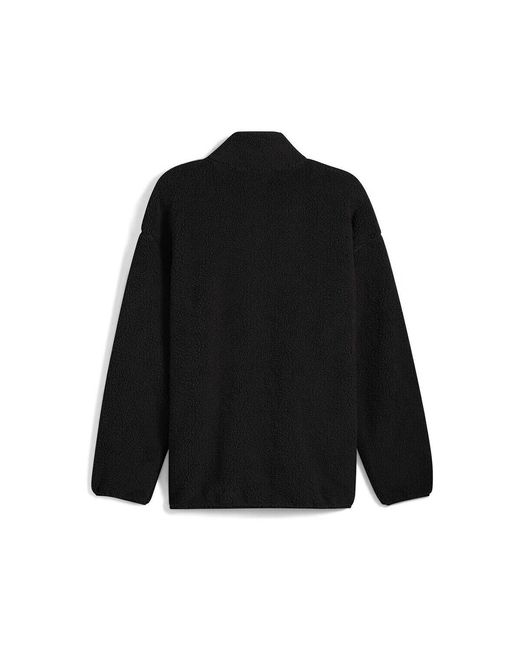 Veste à capuche Essentials Elevated Relaxed Winterized Sherpa pour homme PUMA pour homme en coloris Black