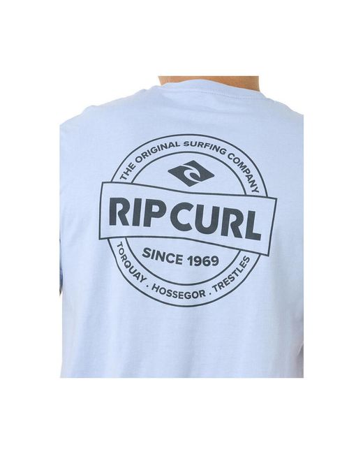 T-shirt _M_STAPLE TEE Rip Curl pour homme en coloris Blue