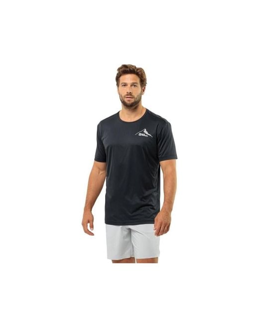 T-shirt 18071846350 Jack Wolfskin pour homme en coloris Blue