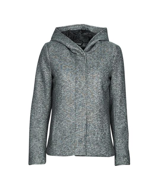 Mantella Onlsedona Light Short Jacket Otw Noos di ONLY in Gray
