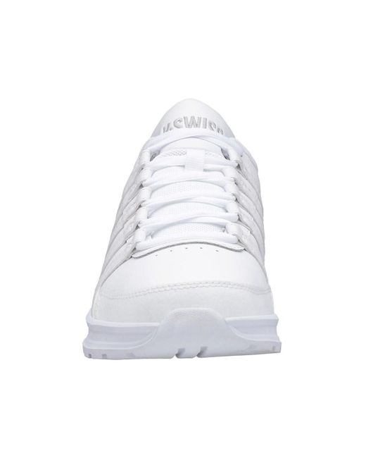 Baskets basses Vista Trainer K-swiss pour homme en coloris White
