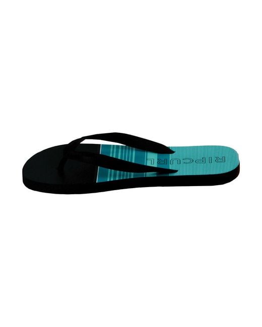 Tongs Combine Basic Open Toe Rip Curl pour homme en coloris Black