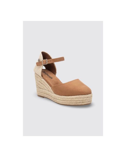 Espadrilles 172644 Refresh en coloris Natural