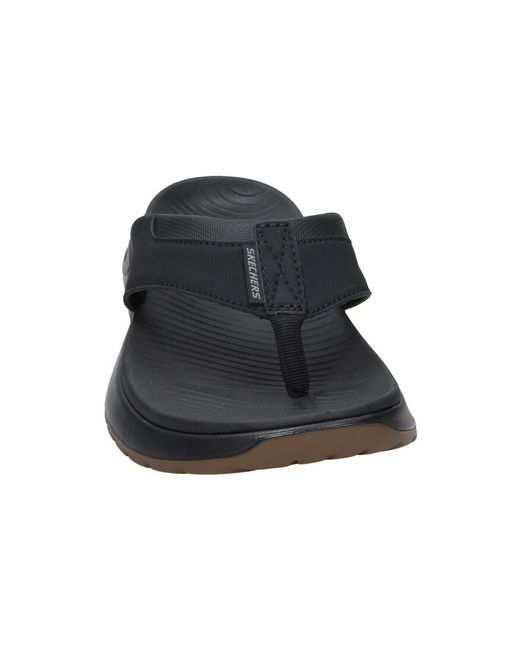 skechers tongs sandale skechers homme or