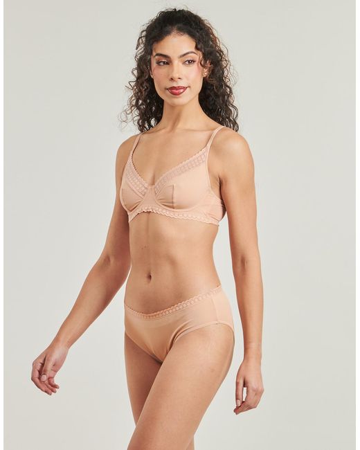 Corbeilles & balconnets DAILY MICRO FOUL UNDERWIRE BRA Dim en coloris Natural