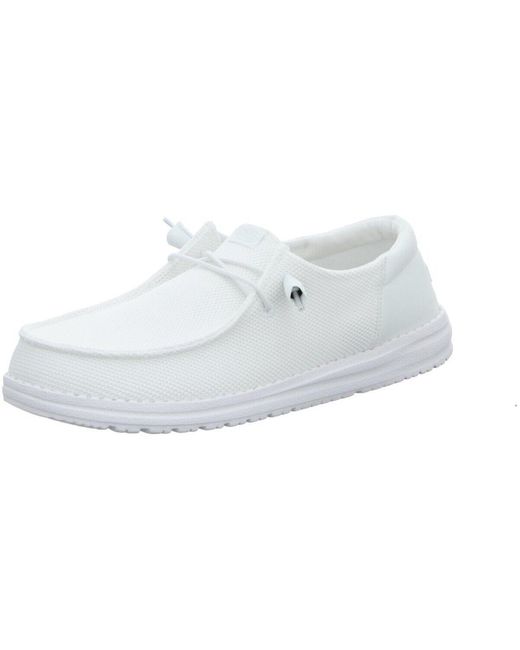 HeyDude Mocassins in het White