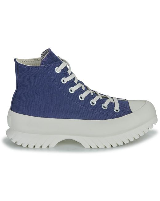 Baskets montantes CHUCK TAYLOR ALL STAR LUGGED 2.0 PLATFORM SEASONAL COLOR Converse en coloris Blue