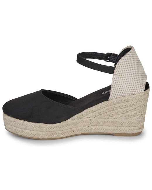 Sandales Compensées 172644 Refresh en coloris Black