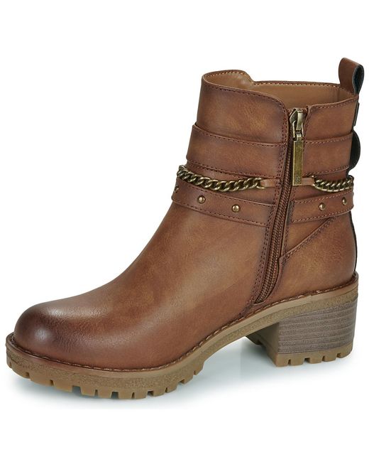 Refresh Brown Stiefeletten 172918-Camel