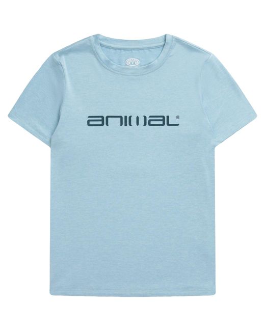 T-shirt Latero Animal en coloris Blue