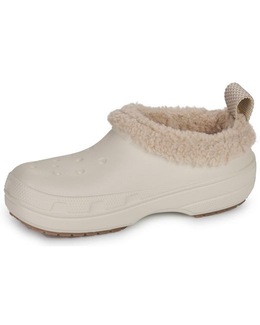 CROCSTM White Clogs Classic Lined Shorty
