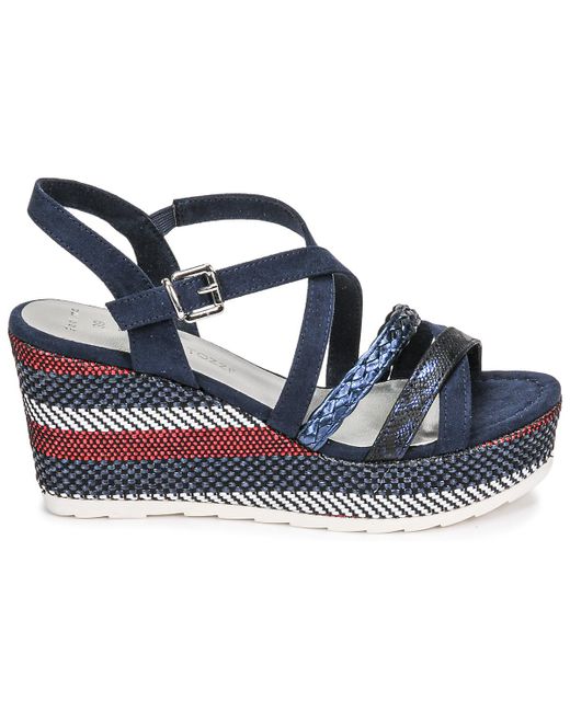 Marco Tozzi Sandalen Colibra in het Blauw - Bespaar 10% - Lyst
