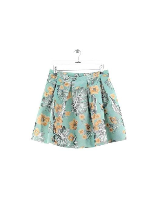 Jupes Mini jupe vert Paul & Joe en coloris Blue
