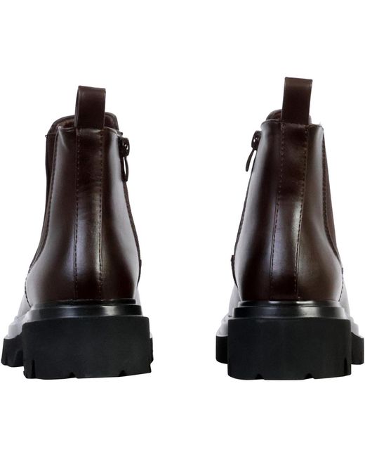 Bottines Bottines À Zip Super Mode en coloris Brown