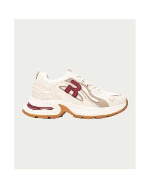 Baskets basses Baskets avec logo latéral Refresh en coloris Pink