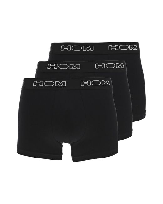 Boxers Boxers coton, lot de 3 Hom pour homme en coloris Black