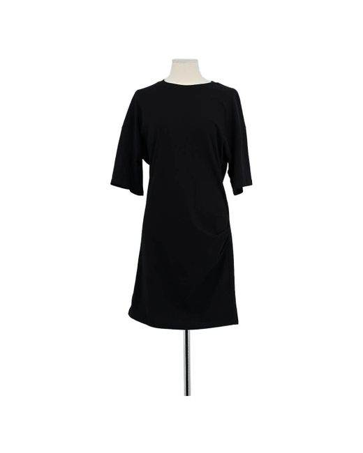 Robe courte Robe en coton noire IRO en coloris Black
