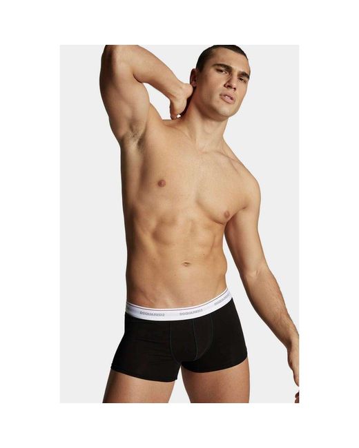 Boxers DSquared² pour homme en coloris Black