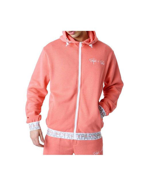 Project X Paris Sweater in het Pink voor heren