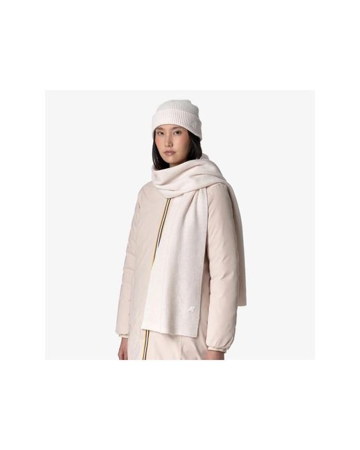 Echarpe K-Way en coloris White