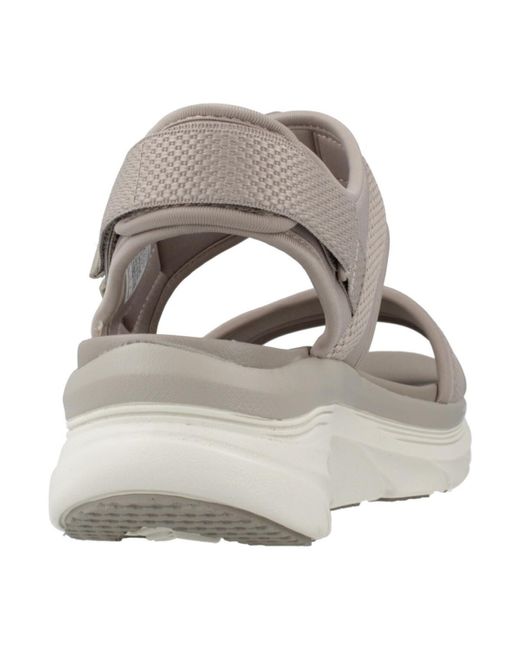 Skechers Sandalen Dlux Walker in het Metallic