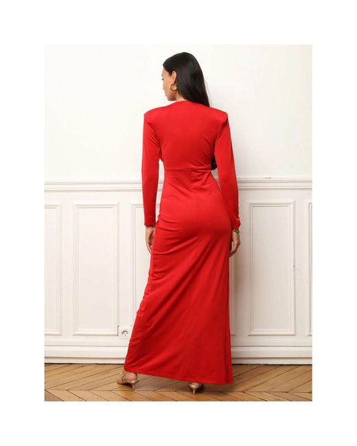 La modeuse robe rouge hot sale