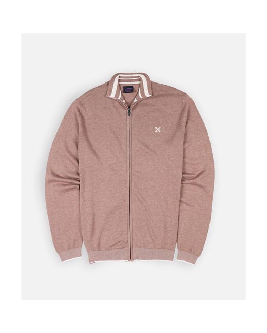 Pull Pull Pezip Oxbow pour homme en coloris Pink