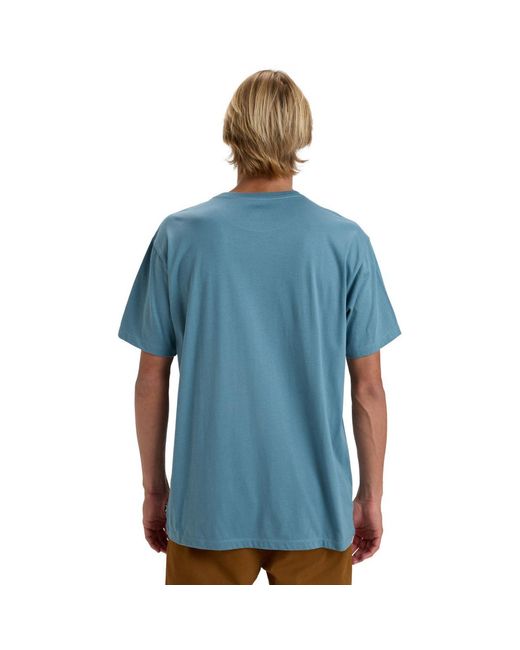T-shirt Arch Crew Billabong pour homme en coloris Blue