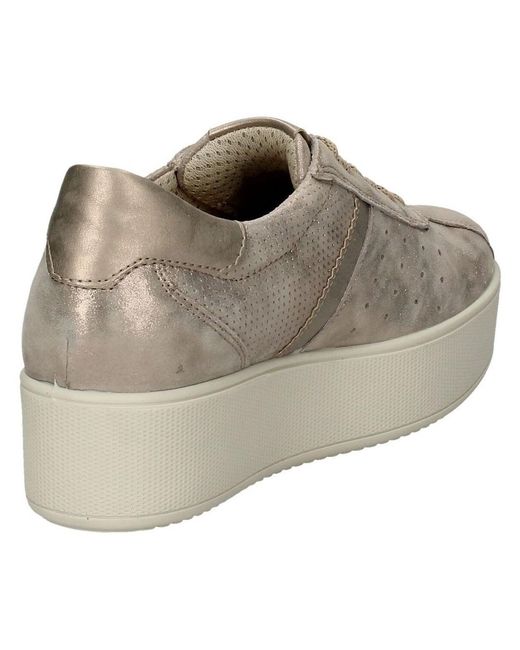 Baskets Basses Imac en coloris Metallic
