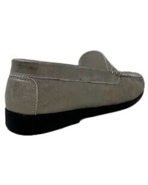 Mocassins CHAUSSURES MOZARD Geo Reino en coloris Gray