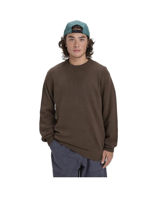 Pull Salt Water Quiksilver pour homme en coloris Brown