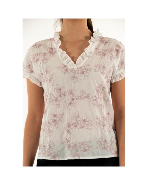 T-shirt c207 ek00 Yes Zee en coloris Natural