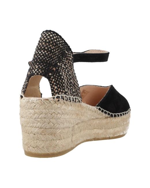 Espadrilles JAVA26 Macarena en coloris Metallic