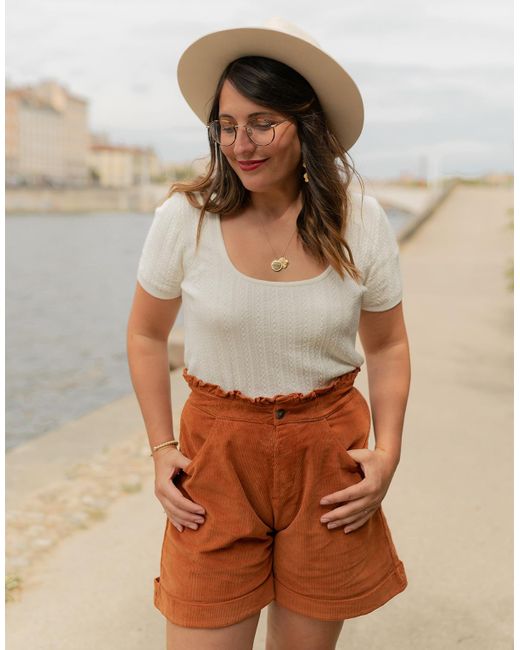 Celeste Blouse Erable in het Brown