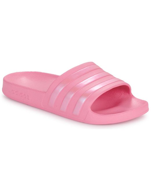 Claquettes ADILETTE AQUA Adidas en coloris Pink