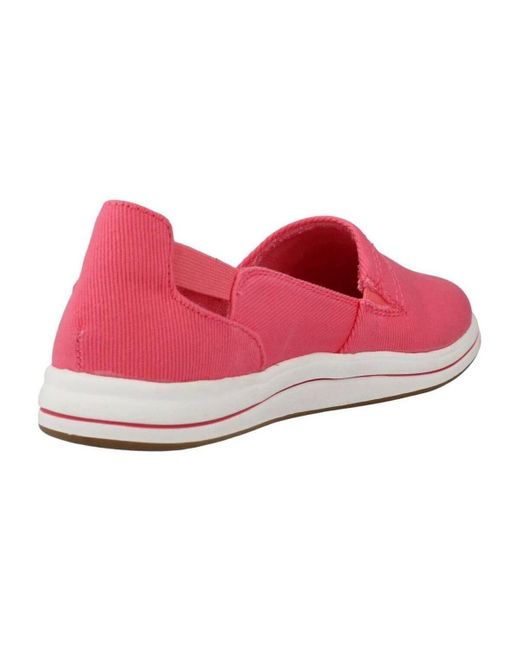 Clarks Nette Schoenen Brinkley in het Pink