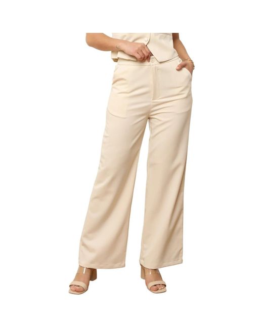 La Modeuse Broek 74902_P176878 in het Natural