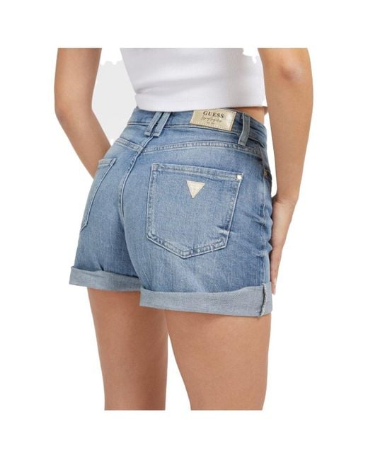 Short W3YD02 D4MS2 Guess en coloris Blue