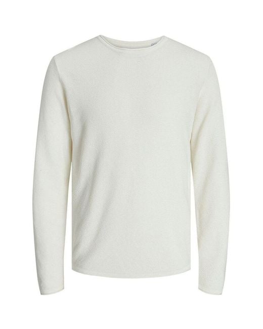 Pull 65212 Jack & Jones pour homme en coloris White