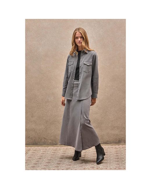 Chemise CLARISA POLO CLUB en coloris Gray