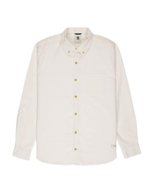 Chemise Button Down Regular Oxford Element pour homme en coloris White