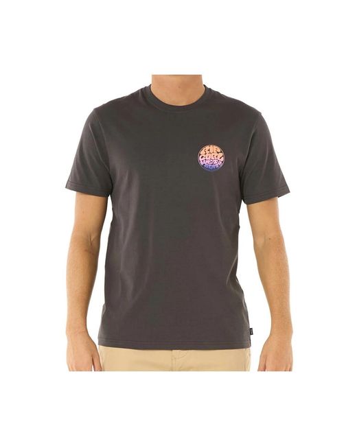 T-shirt WETTIE PASSAGE ICON TEE Rip Curl pour homme en coloris Black