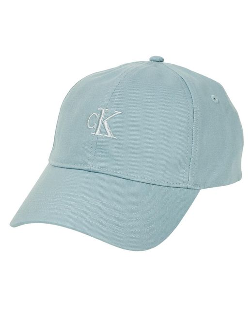 Calvin Klein Blue Schirmmütze Embroidered Monogram Cap