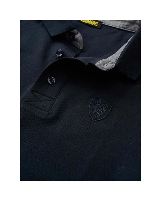 Polo Polo Blauer pour homme en coloris Blue